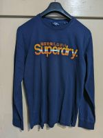 Superdry Langarmshirt blau 2XL Thüringen - Langewiesen Vorschau