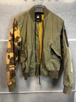 G-Star RAW Herren Bomberjacke XS grün/gelb rackam spm Bomber Chemnitz - Hilbersdorf Vorschau