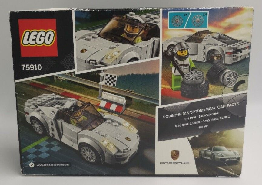 LEGO SPEED Champions Porsche 918 Spyder 75910 OVP seit 2016 EOL in Waltershausen