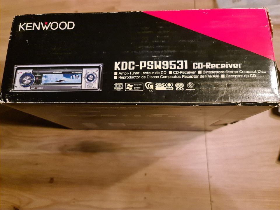 Kenwood KDC-PSW9531 Autoradio Bedienteil CD + FB in Bad Schwartau