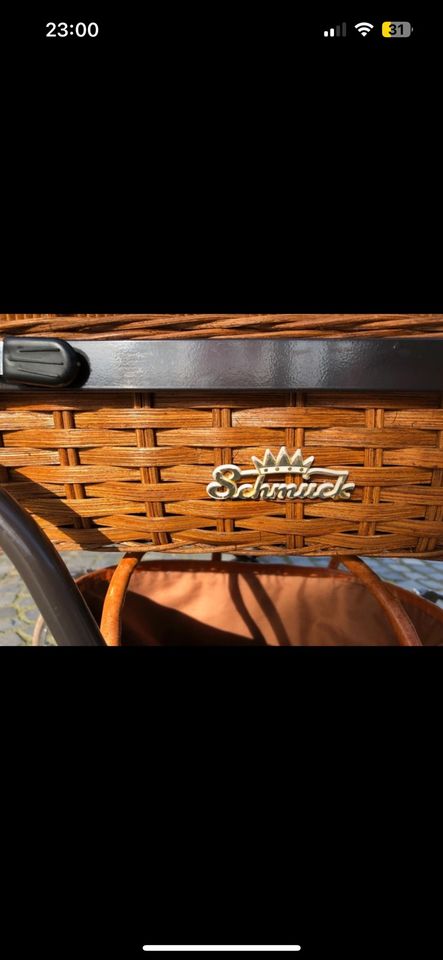 Nostalgie Kinderwagen, Korbwagen in Bergheim