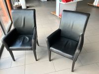 Echte Kunst Leder Stühle mit hoher Lehne Niedersachsen - Munster Vorschau