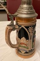 Bierkrug mit Zinndeckel - Sammlerstück Wandsbek - Hamburg Sasel Vorschau