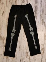 Gothic, Skater, Emo  schwarze Skelett Glitzerstein Jogginghose Bochum - Bochum-Mitte Vorschau