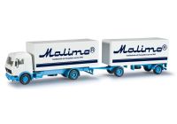 Herpa 303194 Mercedes-Benz Koffer-Hängerzug "Malimo" 1:87 Bayern - Griesstätt Vorschau