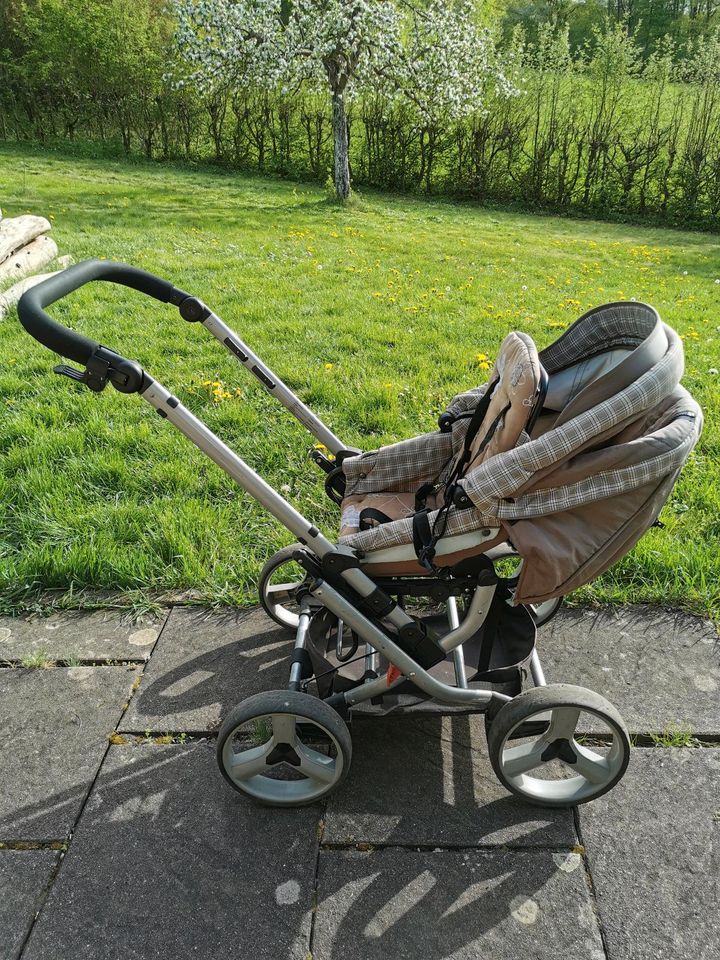 Kinderwagen Gesslein m3 mit Babyschale & Buggyfunktion in Schlüchtern