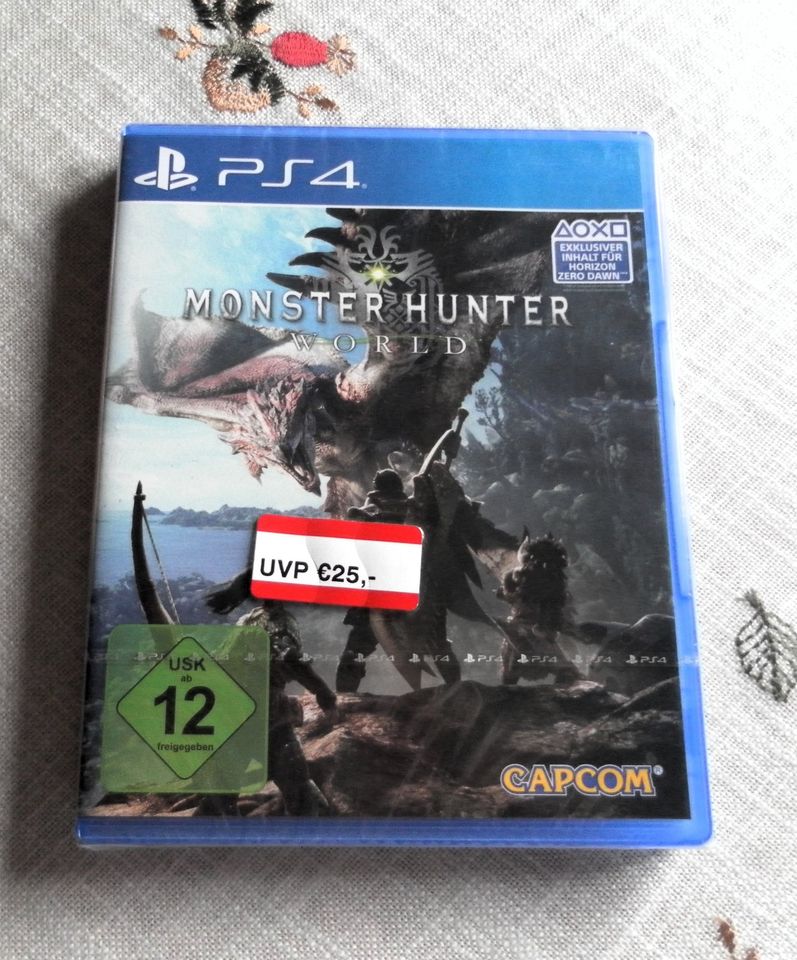 ⚡PS4 Spiel ⚡MONSTER HUNTER WORLD ⚡NEU ⚡ in Sonneberg