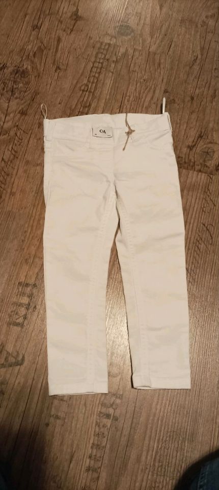 Jeans Neu Weiß gr 98 in Nordkirchen