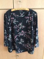 Opus Bluse Tunika schwarz mit Blumen Gr. 42 Nordrhein-Westfalen - Herzebrock-Clarholz Vorschau