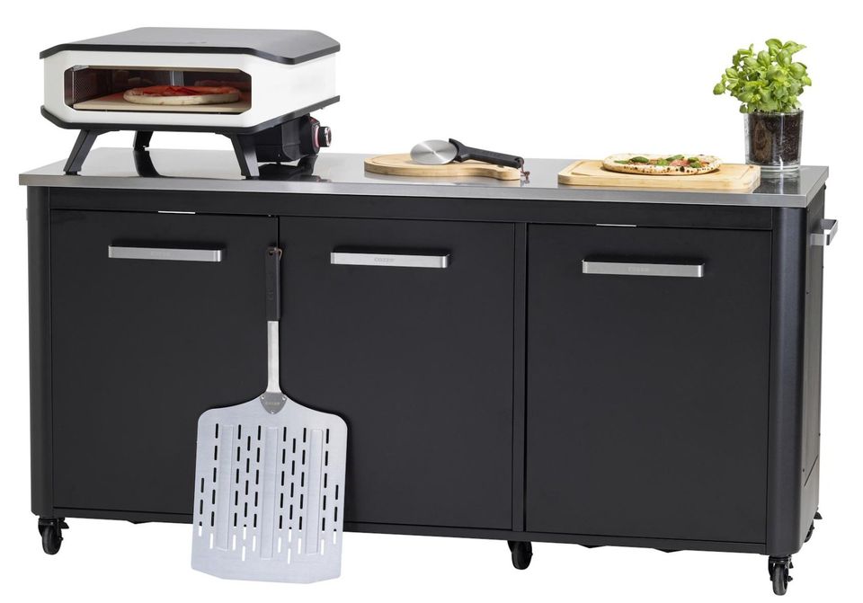 COZZE 17" Zoll Pizzaofen mit Pizzastein elektrisch 2200 Watt in Lachendorf