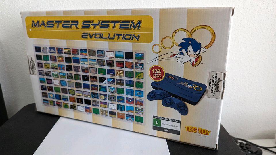 Tec Toy Master System Evolution MS-132 Neu Sealed SEGA in Massenhausen