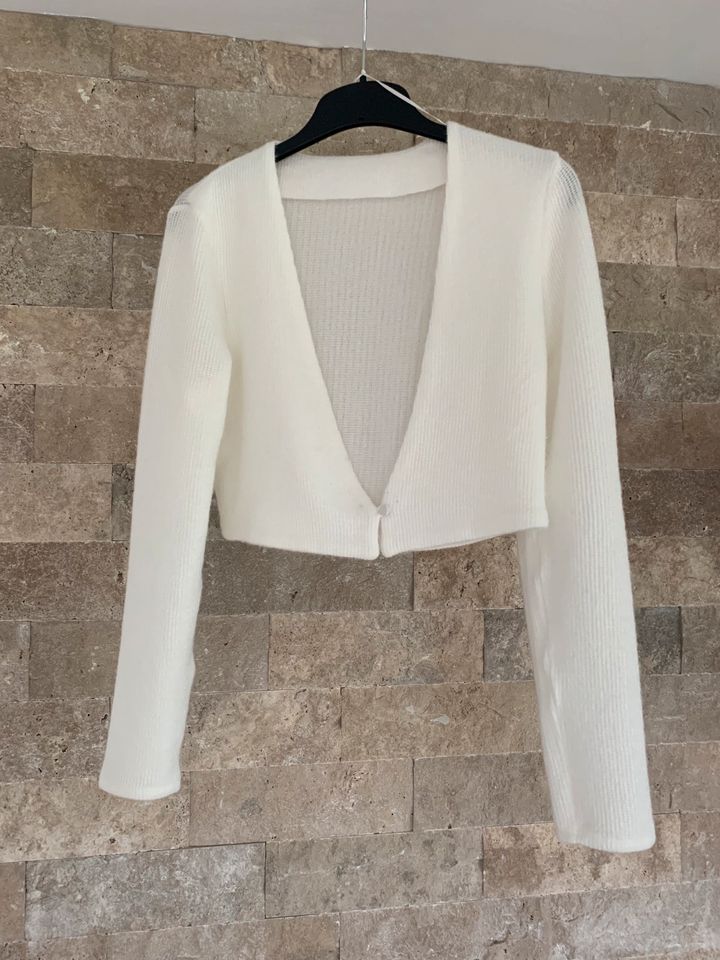 Jacke für Brautkleid, Hochzeitskleid, Abendkleid in Titz