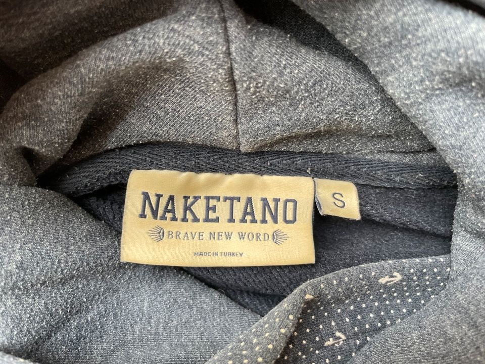 Naketano Hoodie in dunkelblau in S in Aham