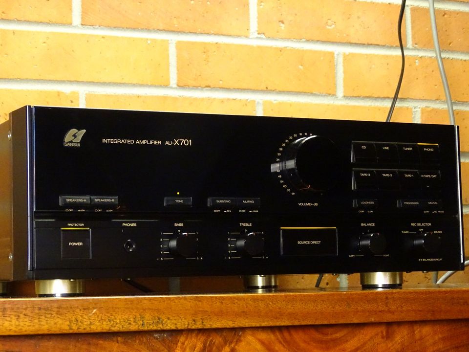 SANSUI AU-X701 VERSTÄRKER SERVICED in Berlin