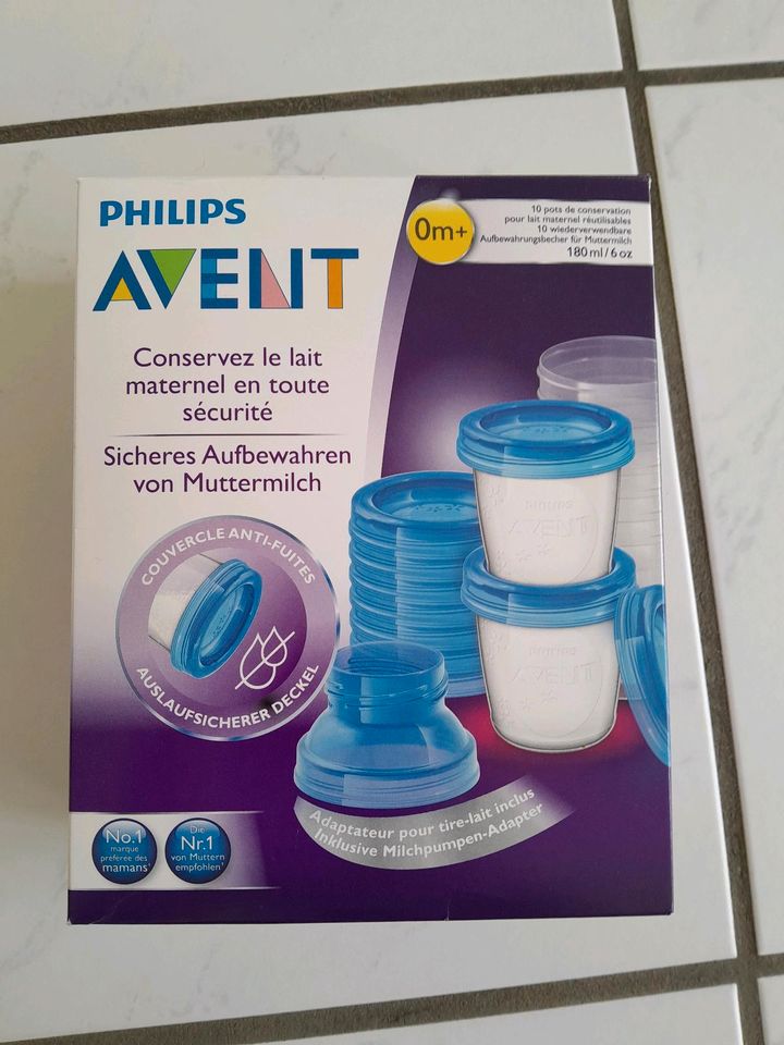 Philips AVENT Milchbehälter 10 Stück in Wuppertal