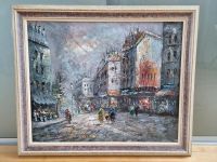 GEMÄLDE ÖLGEMÄLDE BILD KUNST ÖLBILD ALT DEKO NACHLASS PARIS Bayern - Kumhausen Vorschau