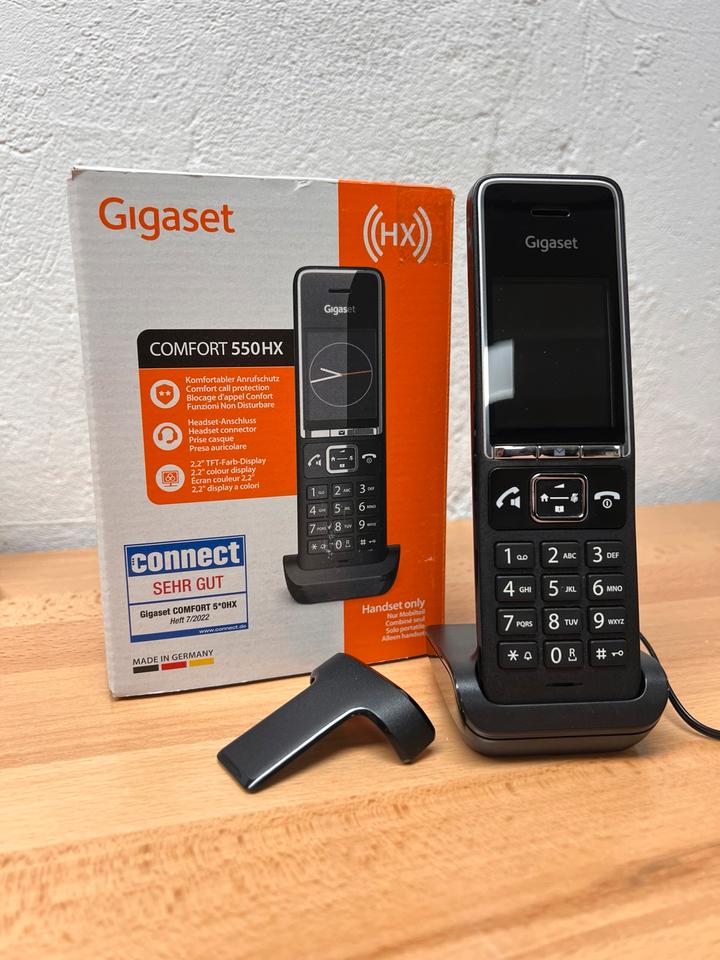 Gigaset Comfort 550HX - Single Mobilteil Handteil - Black Chrome in Glienicke/Nordbahn