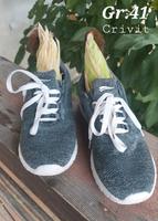 Graue Turnschuhe in Gr.41 Sachsen-Anhalt - Schopsdorf Vorschau