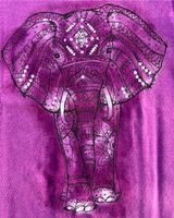 Cooles lila T-Shirt/Top mit „Elefant“ von YIGGA, Größe: 134/140 Bayern - Allersberg Vorschau