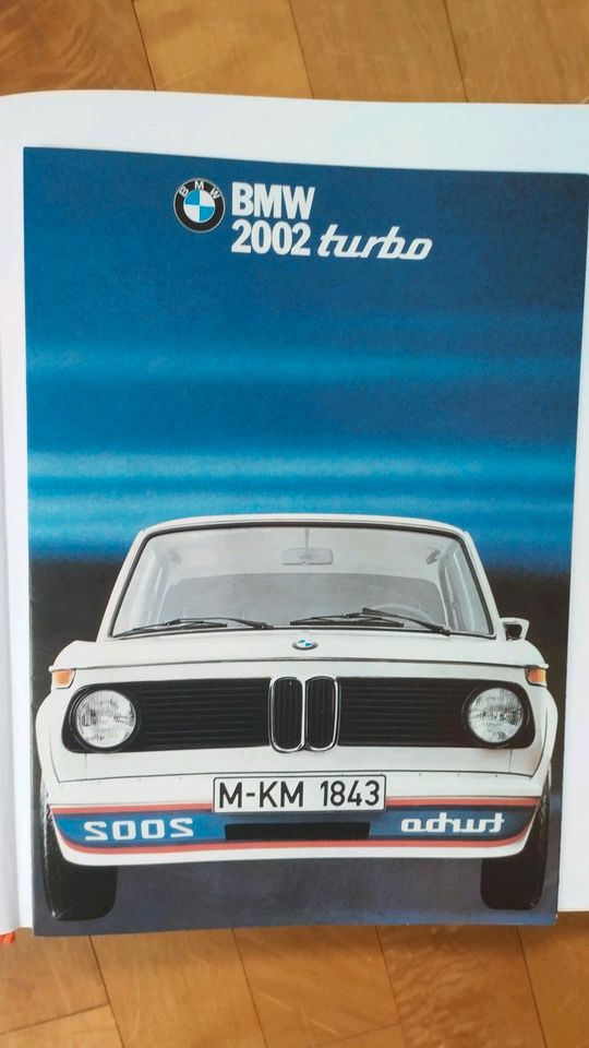 BMW 2002 turbo Prospekt in Weinbach