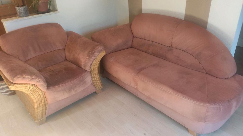 Sofa/Couch und Sessel zu verschenken in Cham