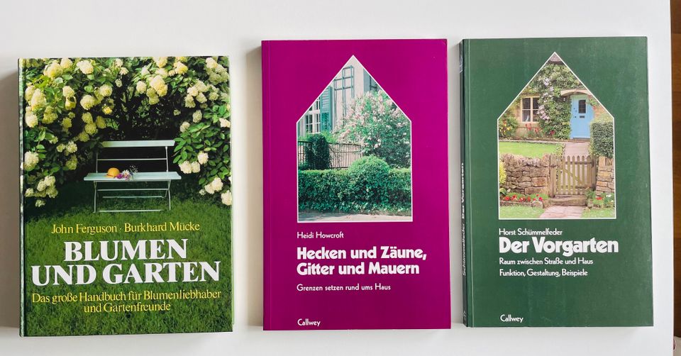 3 tolle Gartenbücher (2 aus dem renommierten Callwey Verlag) in Rheinberg