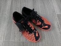 Fußballhallenschuhe  Puma Gr. 36  schwarz - orange Niedersachsen - Lilienthal Vorschau