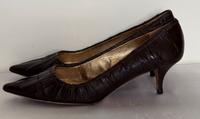 ♦️PRADA PUMPS HIGH HEELS LEDER BRAUN 40 1/2♦️ Bayern - Karlstein Vorschau