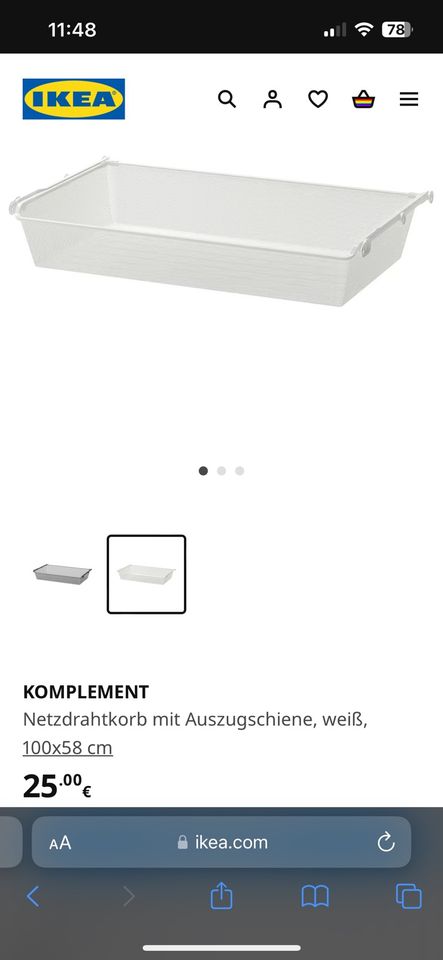 Ikea Pax Kleiderschrank mit Schubläden Spiegel und Schmuckeinsatz in Halle