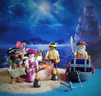 Playmobil Piraten mit Schatzversteck und Boot Großpack Nordrhein-Westfalen - Leverkusen Vorschau