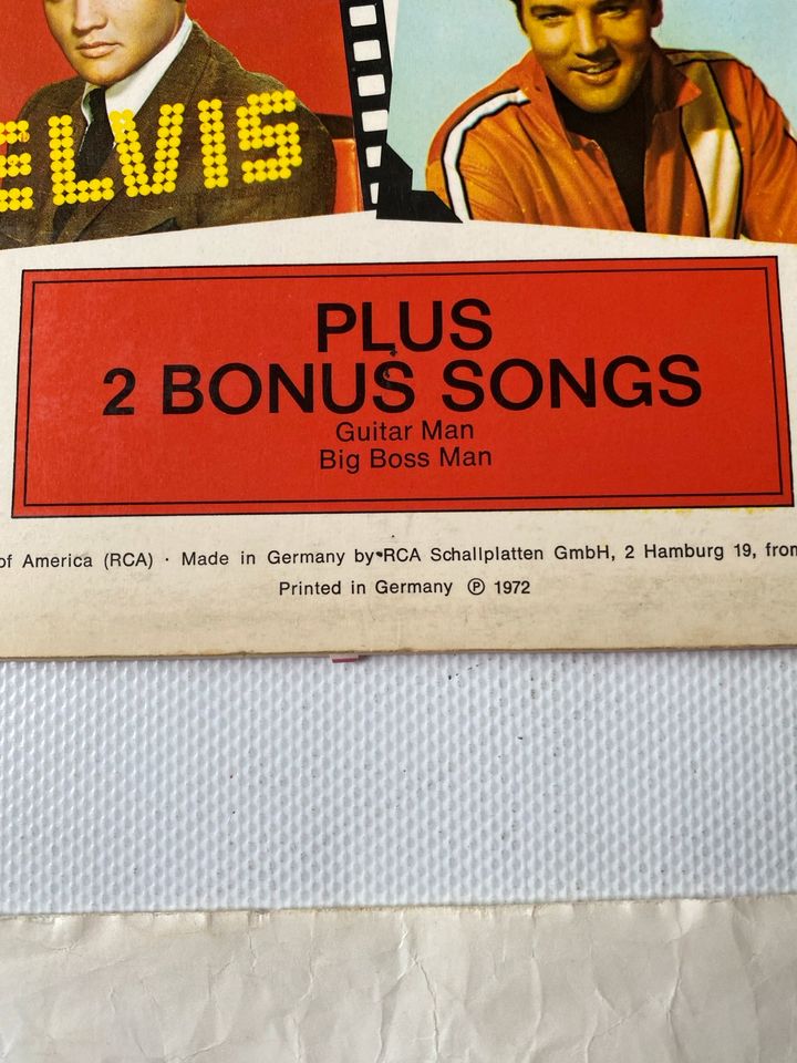 Elvis Presley - Elvis Sings Hits From His Movies Vol 1 12” Vinyl in Vettelschoß