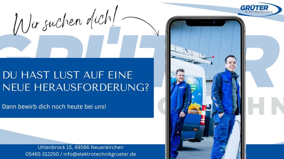 Ausbildung, Elektroniker, Meister, Techniker (m/w/d) in Neuenkirchen - Merzen