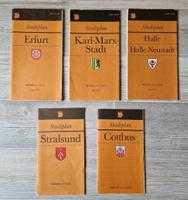 Stadtplan DDR Halle/Erfurt/Stralsund/Cottbus/Karl-Marx-Stadt Rostock - Lütten Klein Vorschau