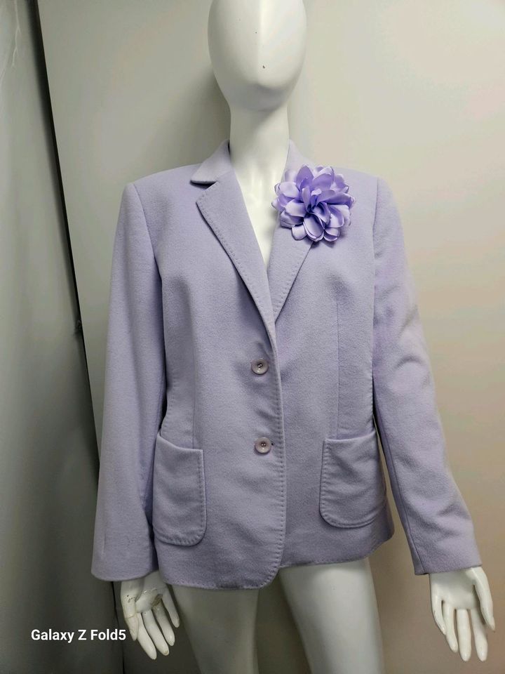 Blazer von BASLER Gr.42 Farbe Violett 60% Schurwolle, 40% Angora in Nürnberg (Mittelfr)