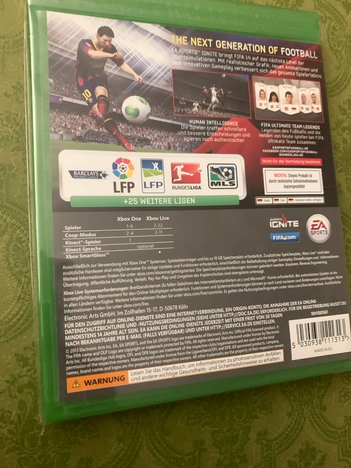 FIFA14 Xbox NEU OVP in Halver