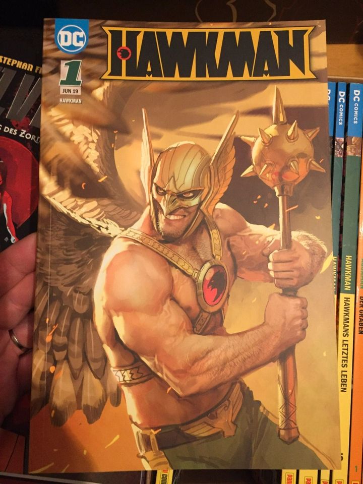 6 x Hawkman # 1- 5 plus Variant Panini 2019 - 2021 in Obernkirchen