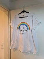 Shirt Oberteil Regenbogen weiß Gr. 46 48 50 Dithmarschen - Meldorf Vorschau