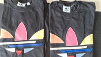 adidas T-shirts bunt/schwarz 2 Stück zusammen Bayern - Olching Vorschau