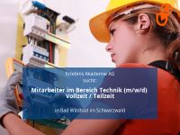 Mitarbeiter im Bereich Technik (m/w/d) Vollzeit / Teilzeit | Bad Baden-Württemberg - Bad Wildbad Vorschau