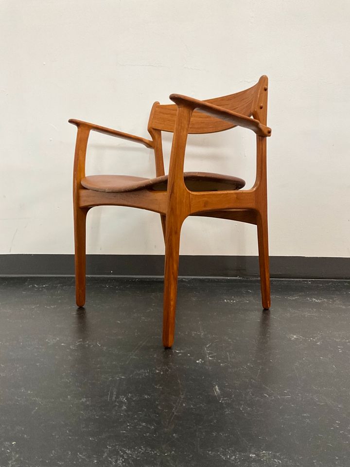 ERIK BUCH Captain Chair O.D. 50 Danish 60er Vintage Teak Stuhl in Hamburg