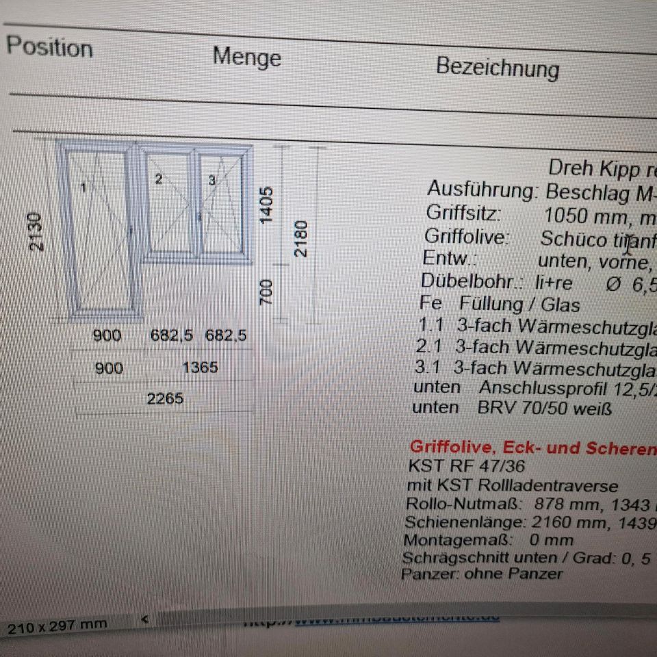 Schüco Kunststoff Fenster Living 82 MD in Pentenried