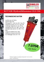 -AKTION- Rotair-Hydraulikhammer OLS 550 (7.070€ netto) Baden-Württemberg - Haiterbach Vorschau