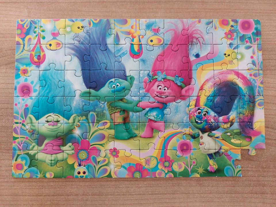 Trolls Puzzle 2x 60 Teile ab 5 Jahren in Bottrop