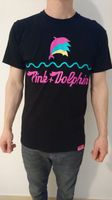 Pink Dolphin Waves Logo Print Shirt Size M black Miami USA Dresden - Äußere Neustadt Vorschau