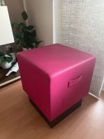 Hocker Würfelhocker in pink / Barbie für Kosmetik / Friseur Laden München - Hadern Vorschau