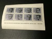 Briefmarken-Block 20.Jahrestag des Attentats vom 20. Juli 1944 Herzogtum Lauenburg - Wentorf Vorschau