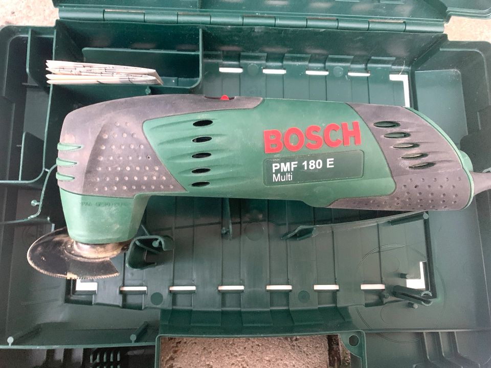 Bosch PMF 180 E Multi Sägen, Trennen, Schleifen Koffer Zubehör in Hilden