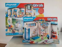 Playmobil Set ☆ 9453 + 9454 ☆ Schule + Turnhalle ☆ OVP Niedersachsen - Salzbergen Vorschau