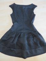Festliches Kleid Pünktchen Spitze schwarz ausgefallen München - Trudering-Riem Vorschau