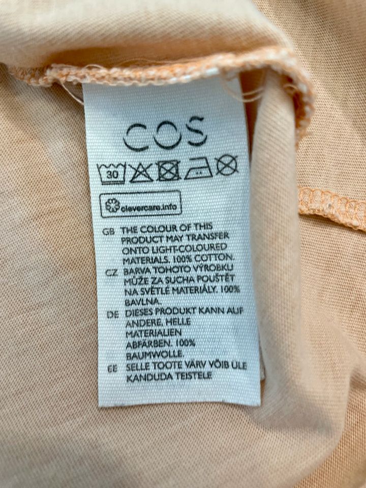 COS T-Shirt Gr S beige korall 100% Baumwolle in Stuttgart